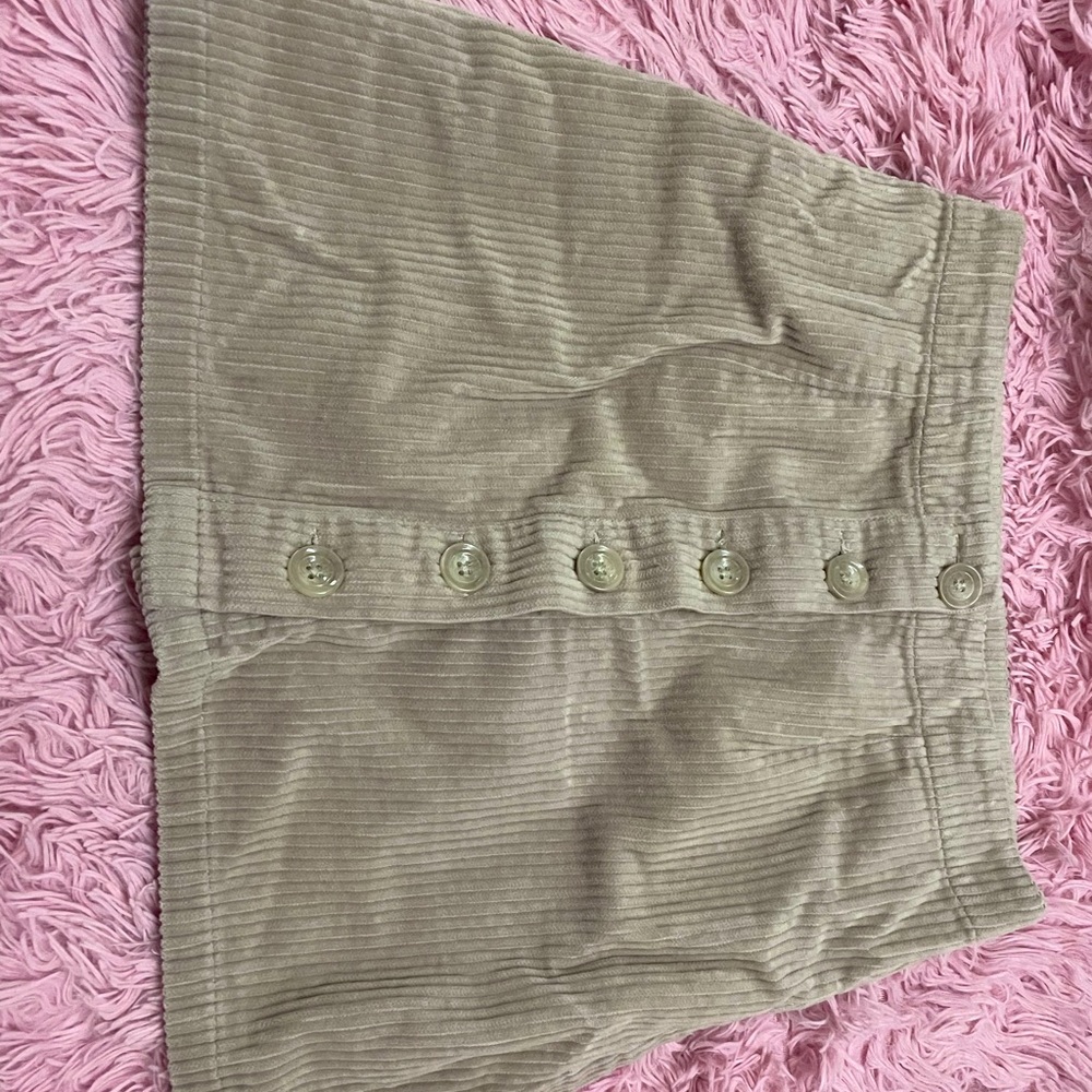Button down skirt